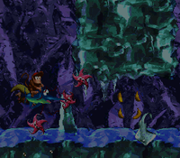 Clapper's Cavern DKC2 Shuri.png