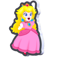 Standee Jumping Peach.png