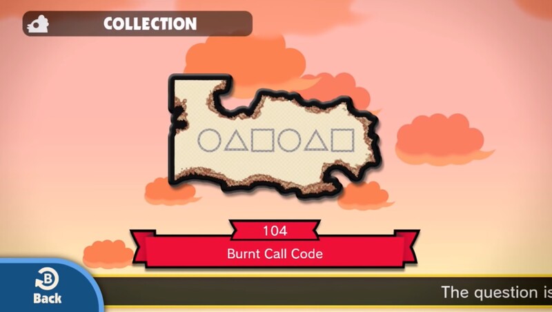 File:Burnt Call Code.jpg - Super Mario Wiki, the Mario encyclopedia