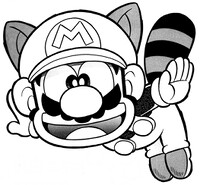Raccoon Mario - Super Mario-Kun.jpg