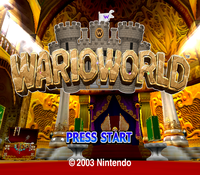 Wario World Title Screen.png