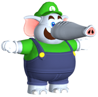 Elephant Luigi SMBW Model.png