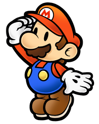 PMTTYD Curious Mario Artwork.png