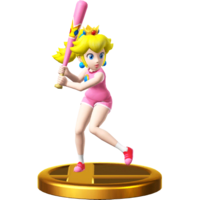 SSB4TrophyPeach(Baseball).png