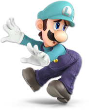 Luigi Cyan SSBU.png
