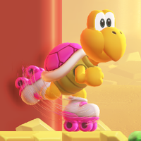 SMBW screenshot Rolla Koopa.png