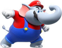 SMBW Artwork Elephant Mario.png