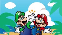 Mario bros high five beach.jpg