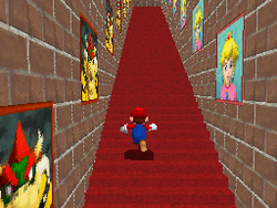 Endless Stairs Super Mario Wiki The Mario Encyclopedia - roblox super mario 64 roblox edition (first floor open )