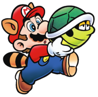 RaccoonMario GreenShell SMB3.png
