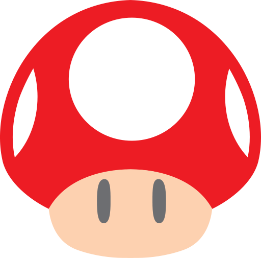 File:Artwork - SUPER MUSHROOM (Simple).svg - Super Mario Wiki, the