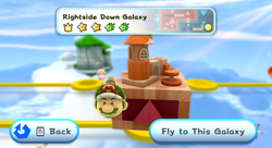 Rightside Down Galaxy Super Mario Wiki The Mario Encyclopedia