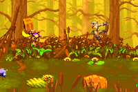 Krockhead Klamber GBA throwing crate.png