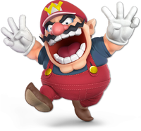 Wario Classic Red SSBU.png