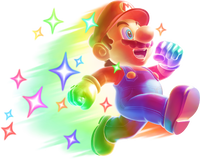NSMBWii Invincible Mario Artwork.png