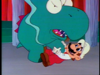 SMWTV Fire Mario vs Dinosaur.png