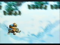DKC3 pre-release Ellie Snow Level.png