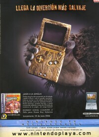 DKC2 GBA Print ad ES.jpg