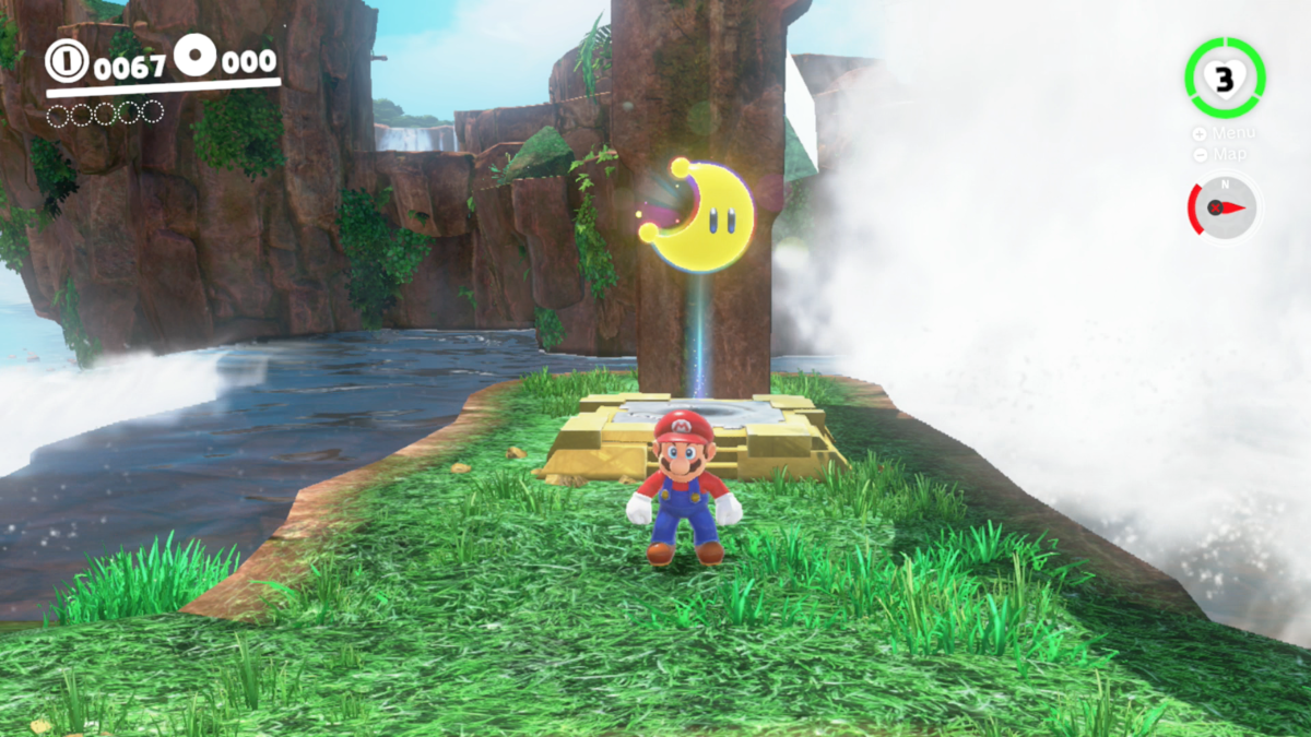 List Of Power Moons In The Cascade Kingdom Super Mario Wiki The