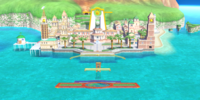 SSB4 - Delfino Plaza Brawl.PNG