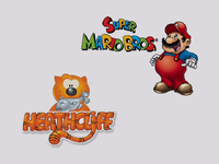 Heathcliff Mario splash screen.png