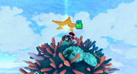 SMG2 Starshine Beach Starting Planet.png