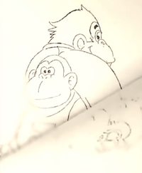 DKC Concept DK and JR.png