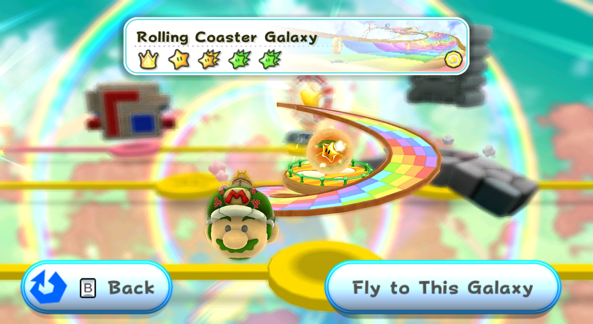 Rolling Coaster Galaxy - Super Mario Wiki, the Mario encyclopedia