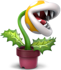 Piranha Plant (Yellow) SSBU.png