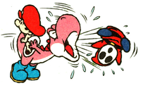 SMW2-PinkYoshiSpitting.png