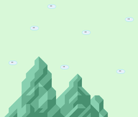 SMW Mint Tall Mountains Background.png