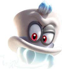 Image result for super mario odyssey cappy