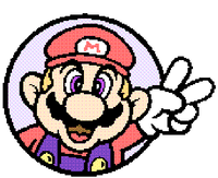 SMBPW Mario and Peace Sign.png