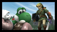 LinkYoshiMarioTrophy.png