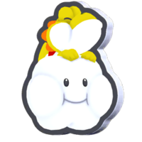 Standee Cloud Yellow Yoshi.png