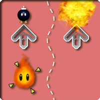 DDRMM Bob-omb and Podoboo.png