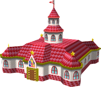 MKDD Peach Castle model.png