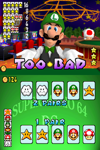 SM64DS Picture Poker Too Bad.png