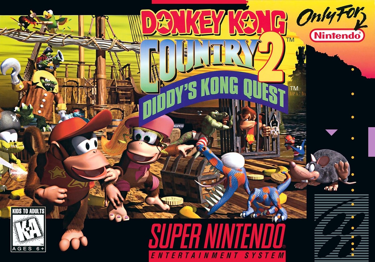 Donkey Kong Country 2 Diddy S Kong Quest Super Mario Wiki The