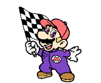 SMBPW Mario and Finish Flag.png