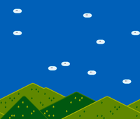 SMW Hills Background (Blue Sky).png