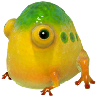 SSBU Yellow Wollywog Spirit.png
