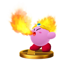 SSB4TrophyFireKirby.png
