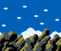 SMW Brown Mountains Background.png