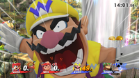 SSB4 Screen KO Wario.png