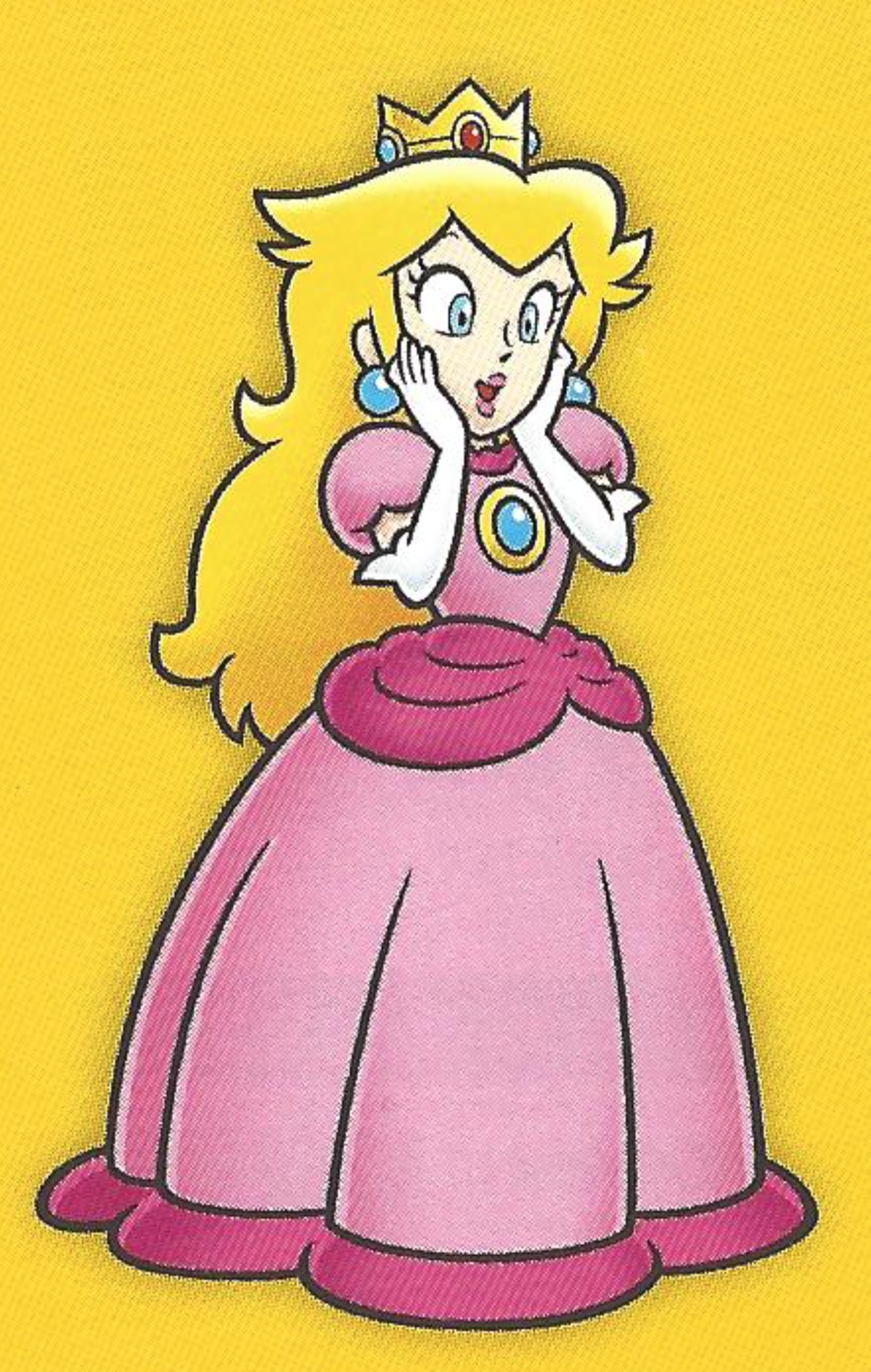 FilePeach happy2.png Super Mario Wiki, the Mario encyclopedia