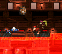 Lava Lagoon DKC2 Star Barrel.png