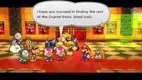 Jolene wishes Mario luck.jpg