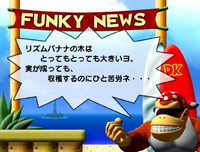 Donkey Konga 3 Funky News.png