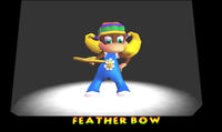 DK64 Tiny Kong Feather Bow.png